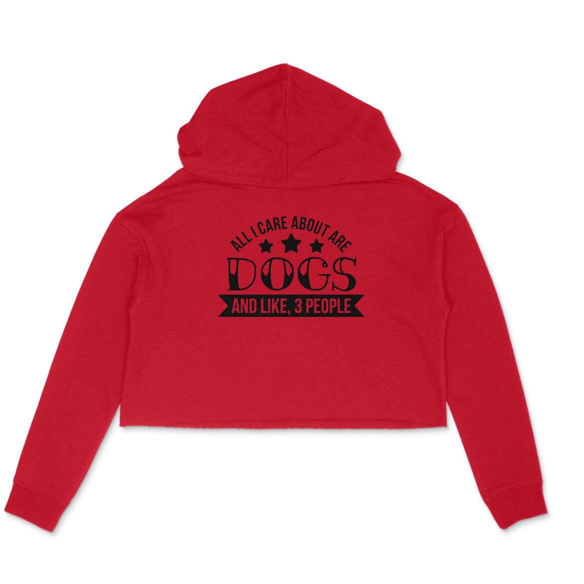 Stepevoli Clothing - Crop Hoodie (Women) - Dogs Are My Life (3 Colours)