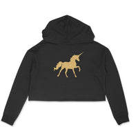 Stepevoli Clothing - Crop Hoodie (Women) - Mystical Unicorn (6 Colours)