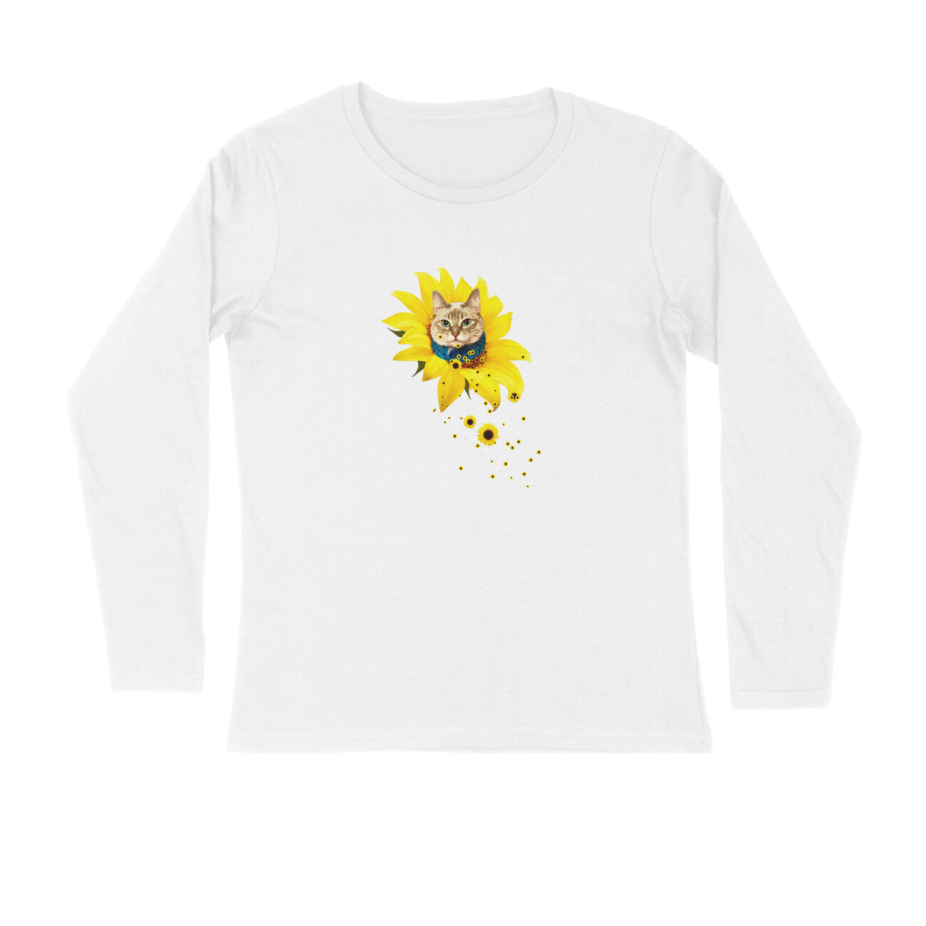 Stepevoli Clothing - Full Sleeves Round Neck (Men) - A Meowment Of Sunshine (7 Colours)