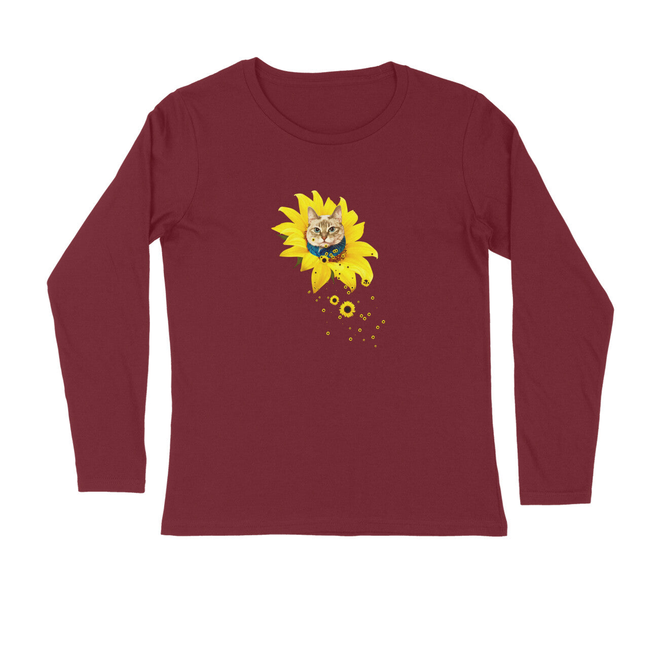 Stepevoli Clothing - Full Sleeves Round Neck (Men) - A Meowment Of Sunshine (7 Colours)