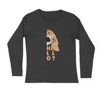 Stepevoli Clothing - Full Sleeves Round Neck (Men) - Basset Hound Hello (7 Colours)