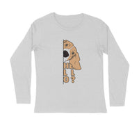 Stepevoli Clothing - Full Sleeves Round Neck (Men) - Basset Hound Hello (7 Colours)