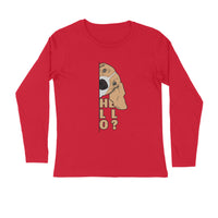 Stepevoli Clothing - Full Sleeves Round Neck (Men) - Basset Hound Hello (7 Colours)
