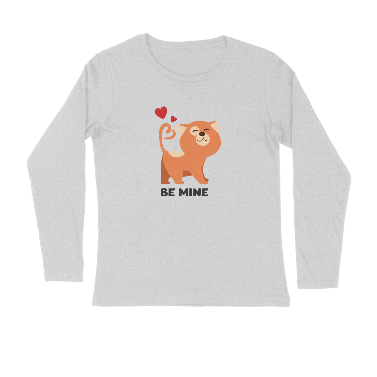 Stepevoli Clothing - Full Sleeves Round Neck (Men) - Be Mine Valentine (2 Colours)