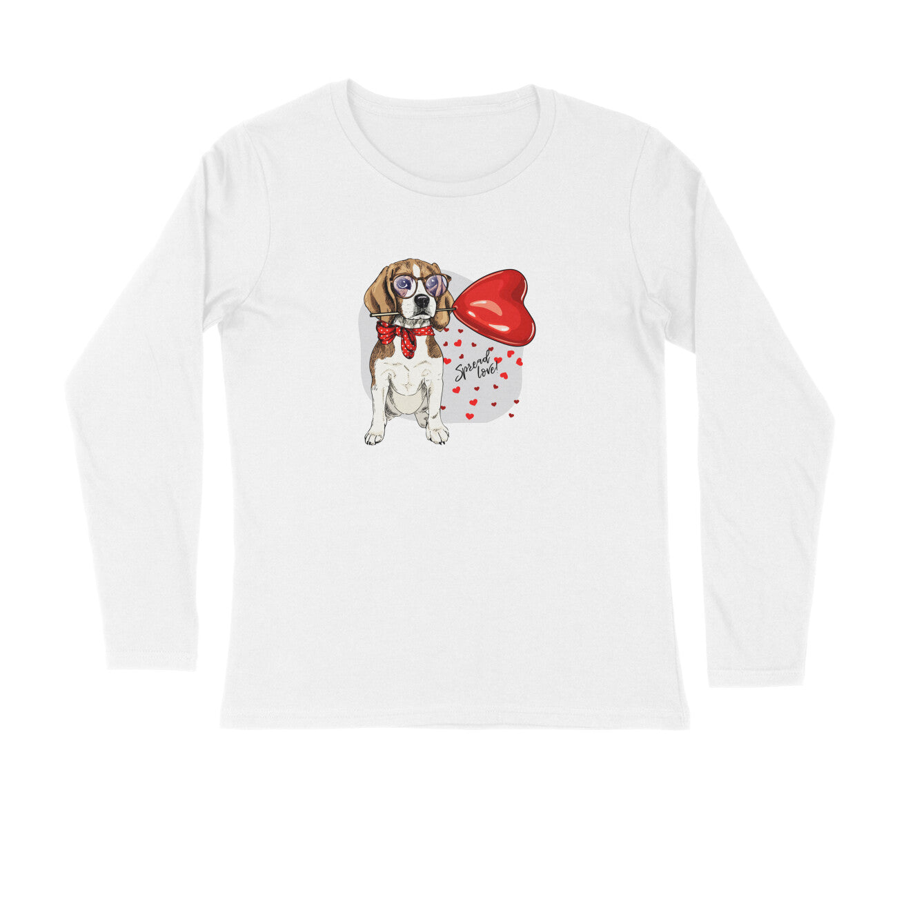 Stepevoli Clothing - Full Sleeves Round Neck (Men) - Beagle Furever Love (7 Colours)