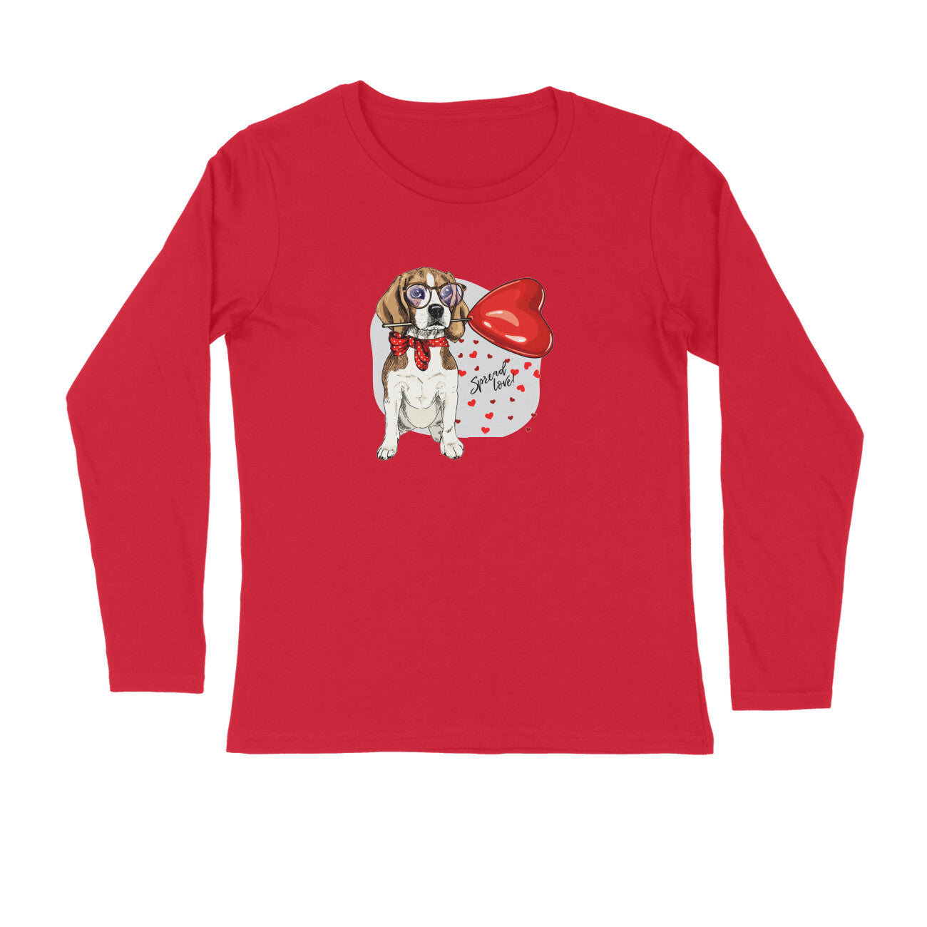 Stepevoli Clothing - Full Sleeves Round Neck (Men) - Beagle Furever Love (7 Colours)