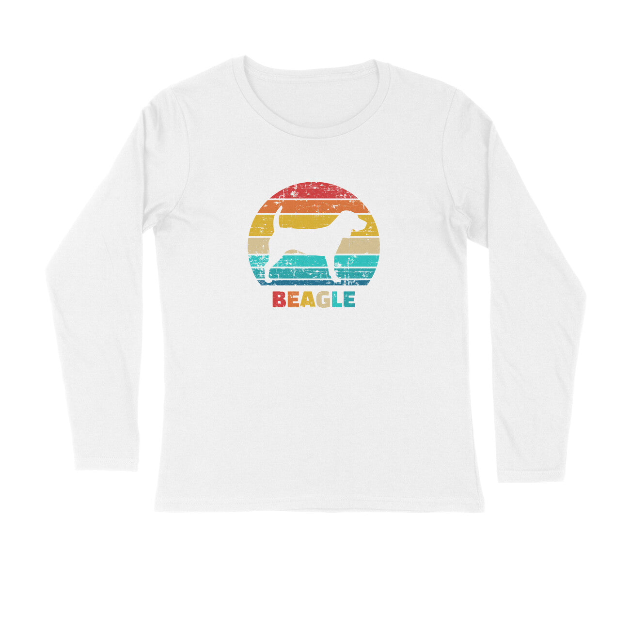 Stepevoli Clothing - Full Sleeves Round Neck (Men) - Beagle Sunset (5 Colours)