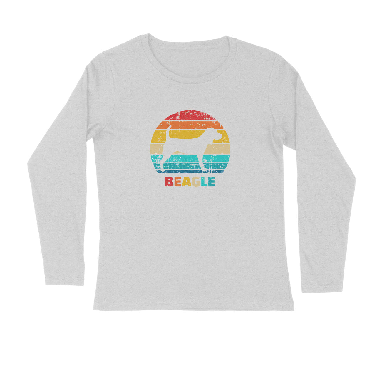 Stepevoli Clothing - Full Sleeves Round Neck (Men) - Beagle Sunset (5 Colours)