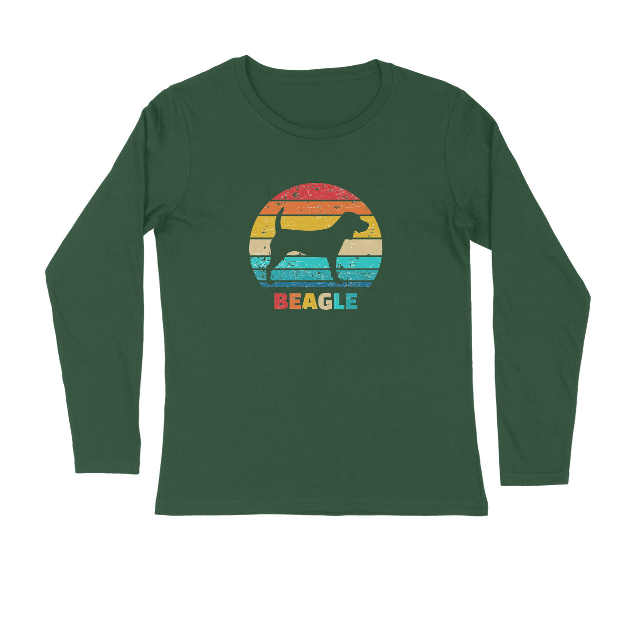 Stepevoli Clothing - Full Sleeves Round Neck (Men) - Beagle Sunset (5 Colours)