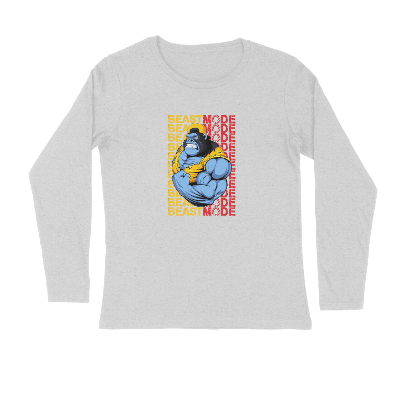 Stepevoli Clothing - Full Sleeves Round Neck (Men) - Beast Mode (5 Colours)