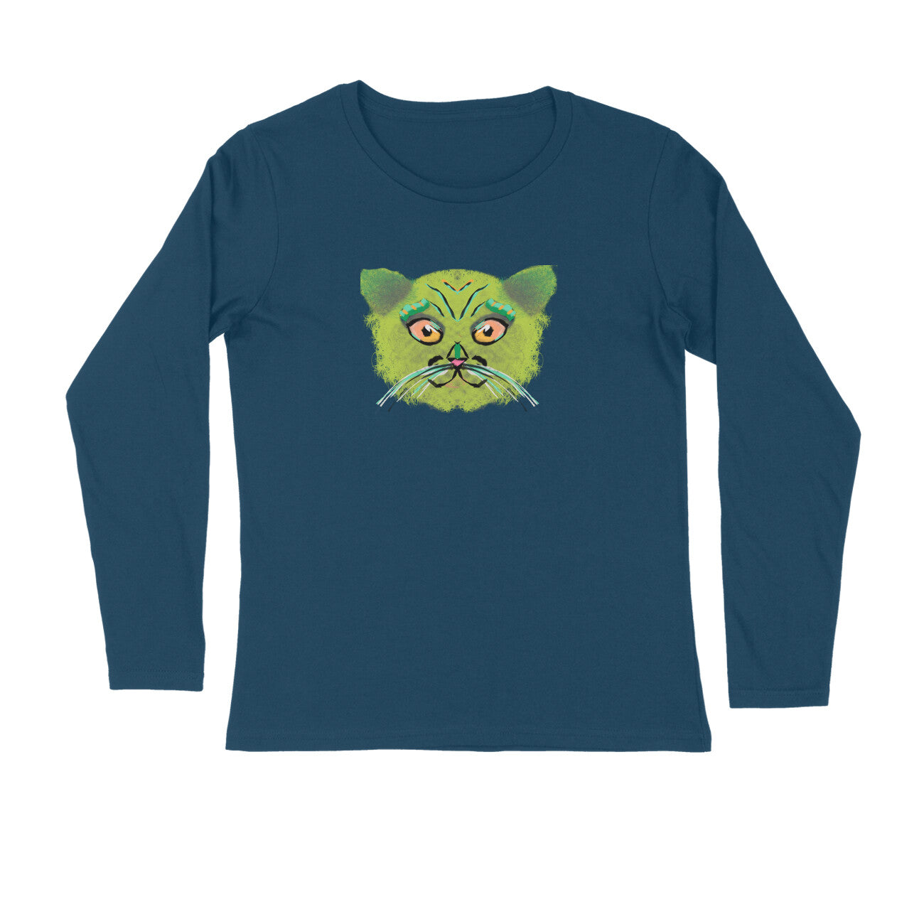 Stepevoli Clothing - Full Sleeves Round Neck (Men) - British Shorthair Victorian Cat (7 Colours)
