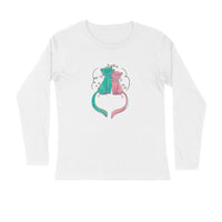 Stepevoli Clothing - Full Sleeves Round Neck (Men) - Cats In Love (7 Colours)