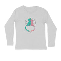 Stepevoli Clothing - Full Sleeves Round Neck (Men) - Cats In Love (7 Colours)