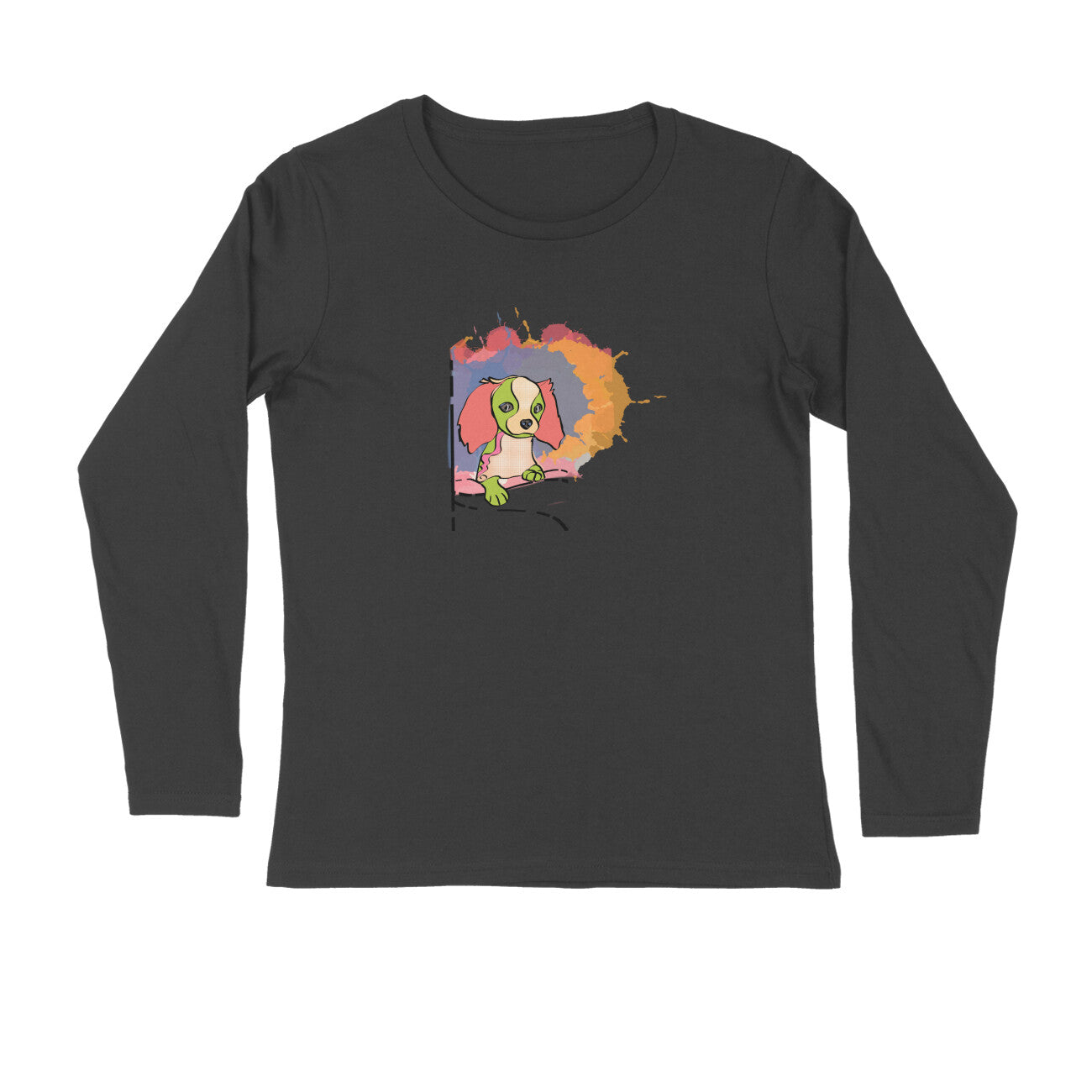 Stepevoli Clothing - Full Sleeves Round Neck (Men) - Cavalier King Charles Spaniel (7 Colours)