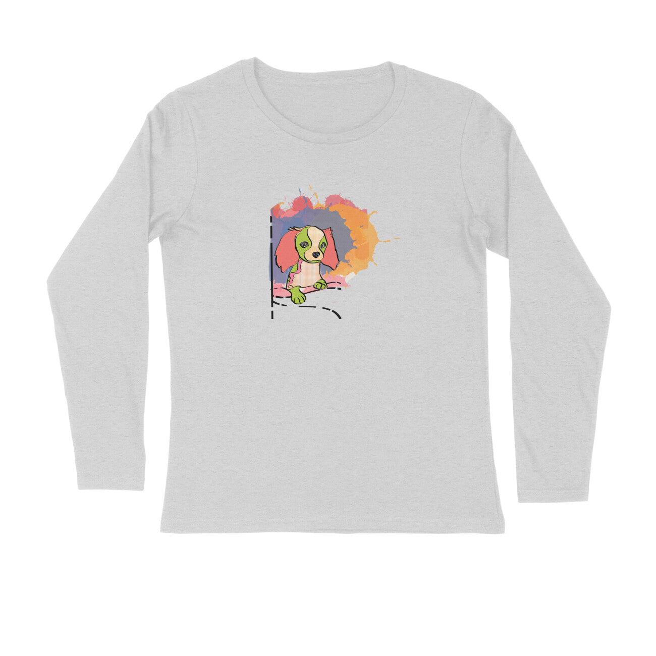 Stepevoli Clothing - Full Sleeves Round Neck (Men) - Cavalier King Charles Spaniel (7 Colours)