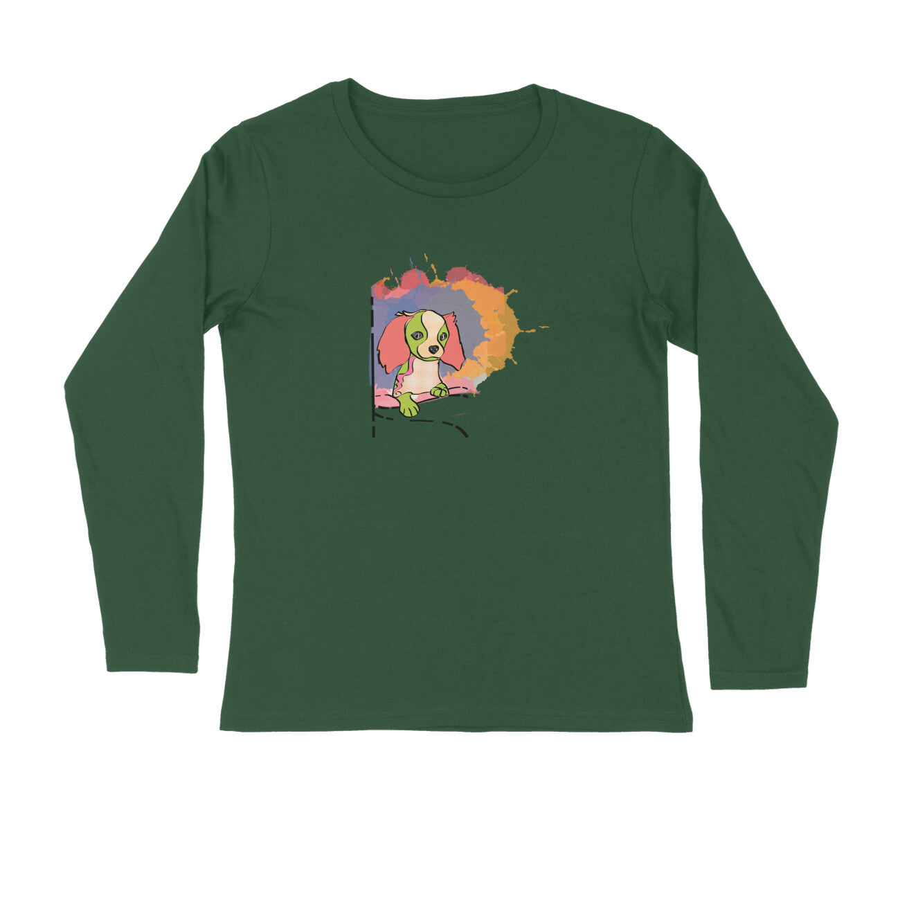 Stepevoli Clothing - Full Sleeves Round Neck (Men) - Cavalier King Charles Spaniel (7 Colours)