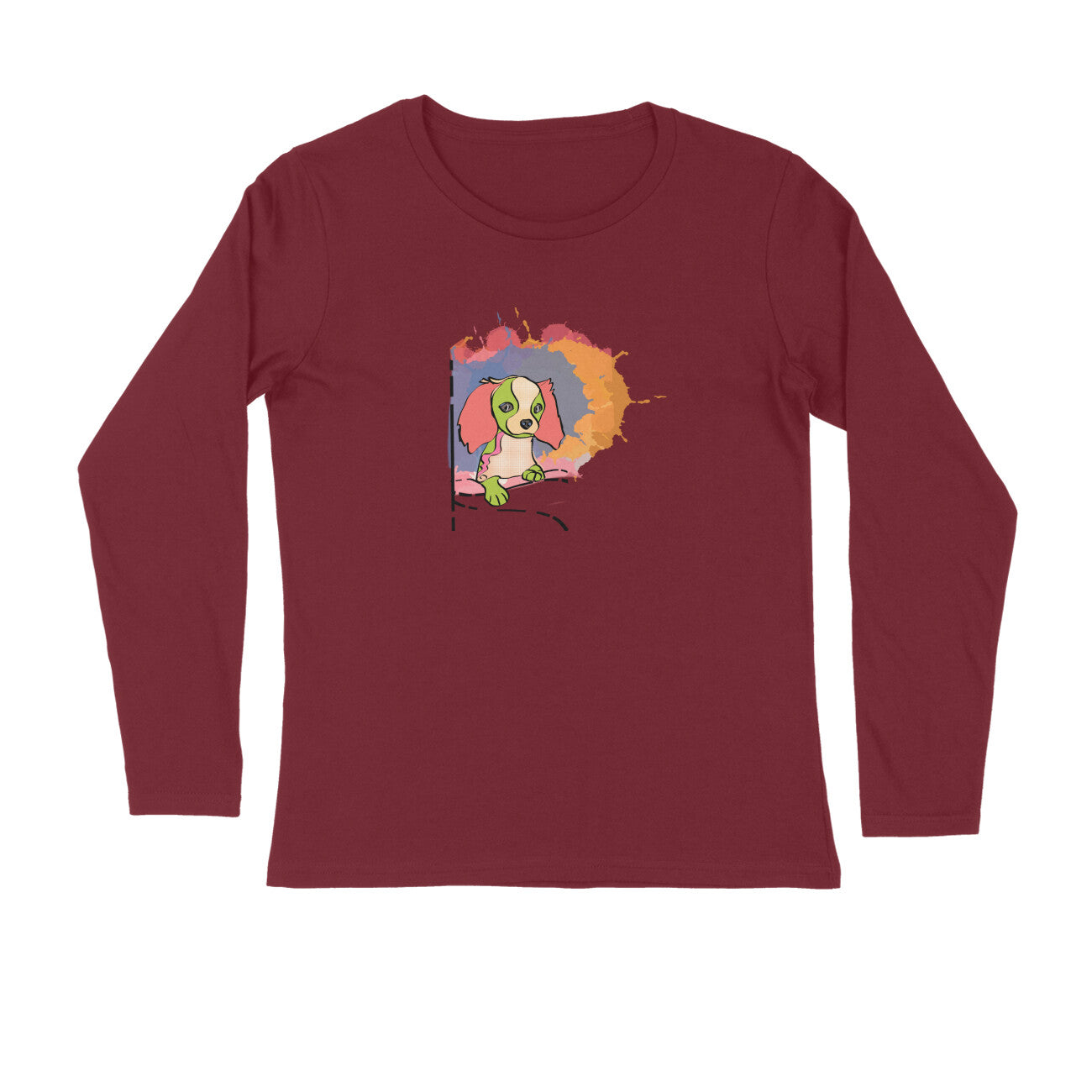 Stepevoli Clothing - Full Sleeves Round Neck (Men) - Cavalier King Charles Spaniel (7 Colours)