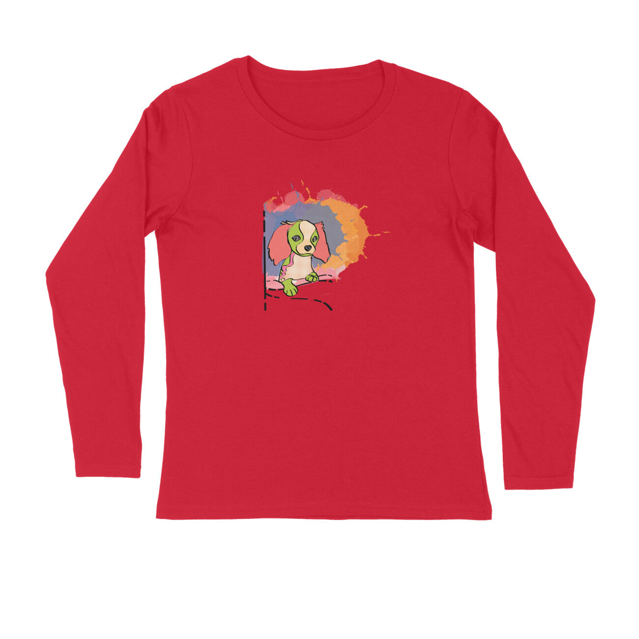 Stepevoli Clothing - Full Sleeves Round Neck (Men) - Cavalier King Charles Spaniel (7 Colours)