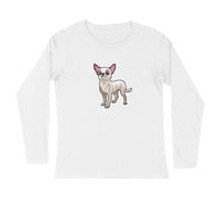 Stepevoli Clothing - Full Sleeves Round Neck (Men) - Chatty Chihuahua (7 Colours)