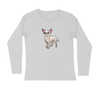 Stepevoli Clothing - Full Sleeves Round Neck (Men) - Chatty Chihuahua (7 Colours)
