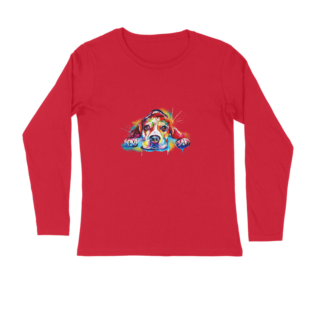 Stepevoli Clothing - Full Sleeves Round Neck (Men) - Droopy Dog Eyes (7 Colours)