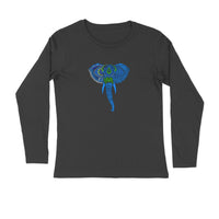 Stepevoli Clothing - Full Sleeves Round Neck (Men) - Elephantastic (7 Colours)
