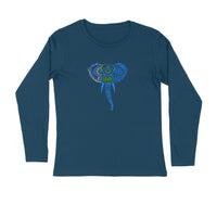 Stepevoli Clothing - Full Sleeves Round Neck (Men) - Elephantastic (7 Colours)