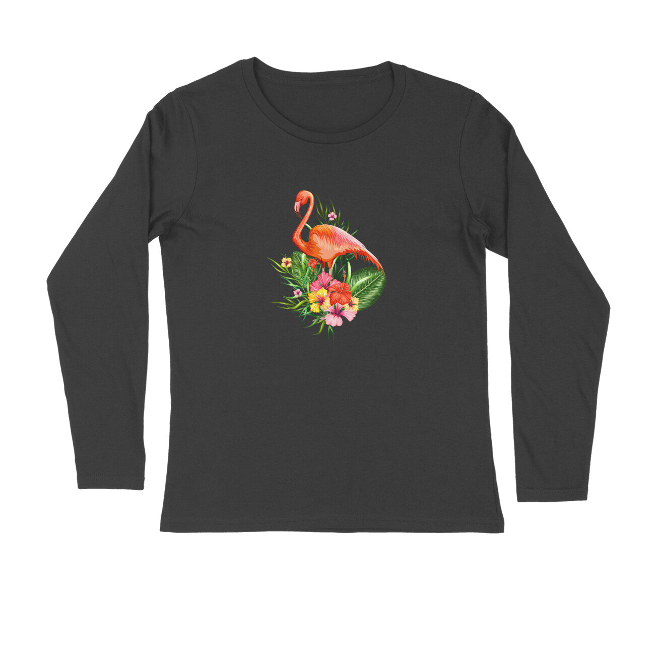 Stepevoli Clothing - Full Sleeves Round Neck (Men) - Fashionable Flamingo (7 Colours)