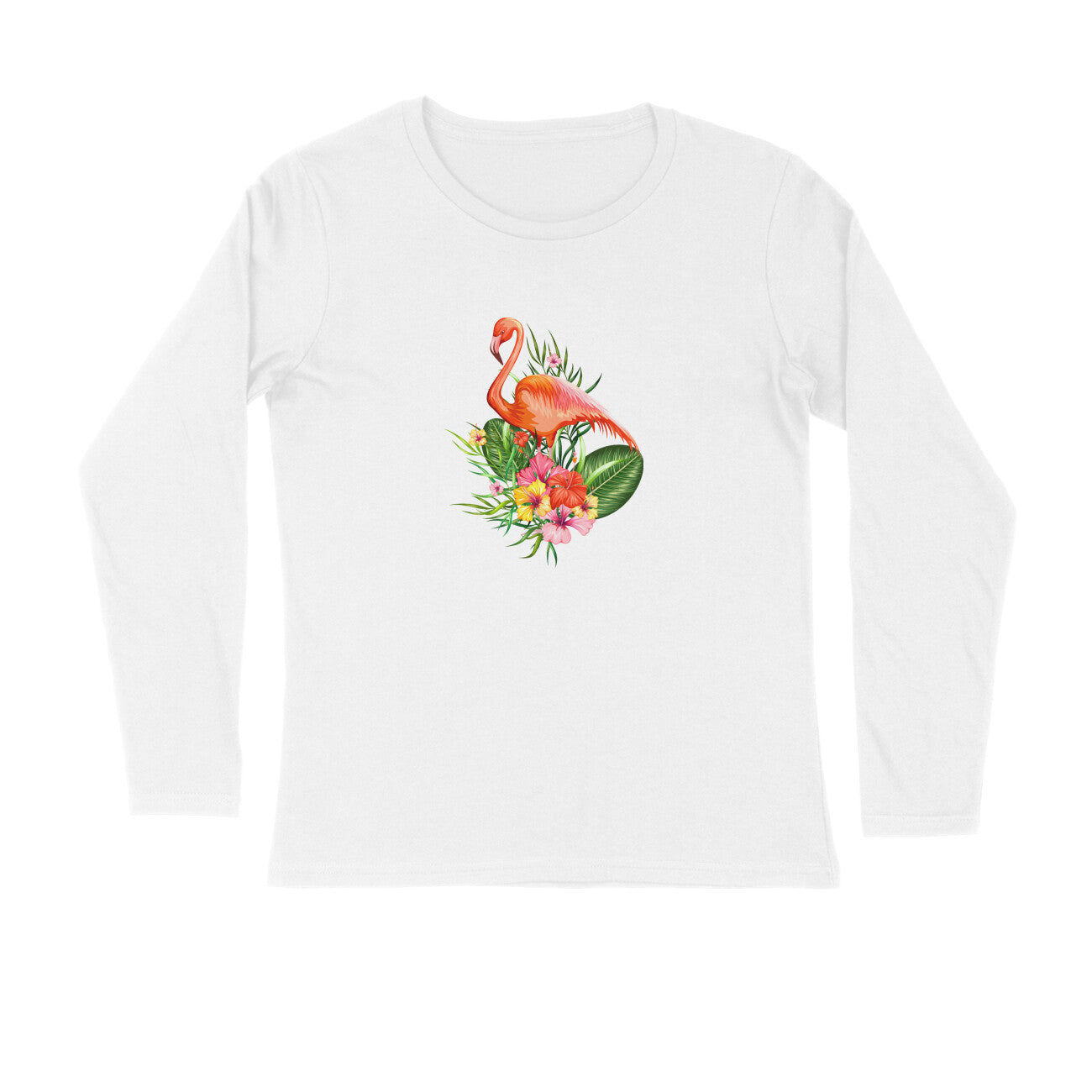 Stepevoli Clothing - Full Sleeves Round Neck (Men) - Fashionable Flamingo (7 Colours)