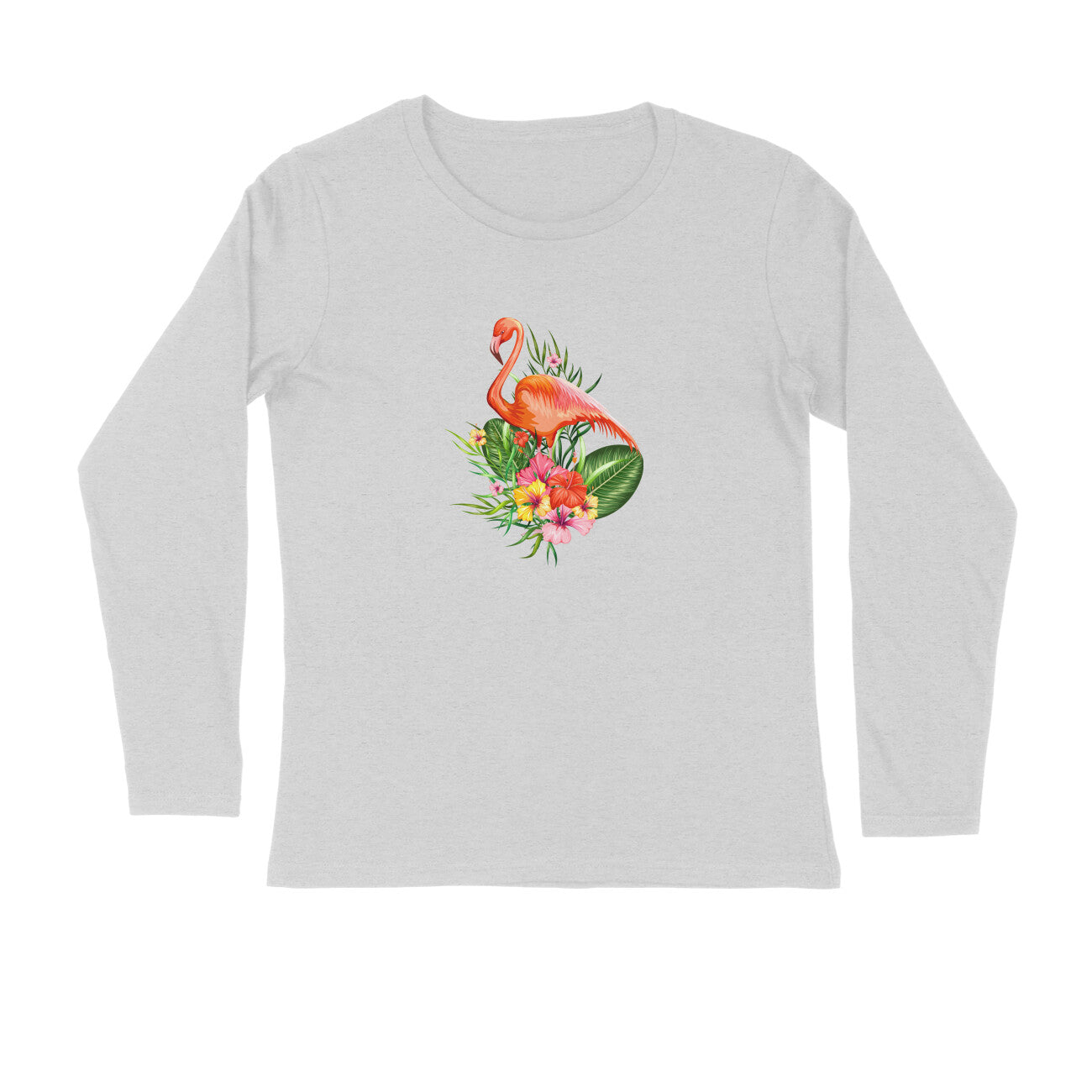 Stepevoli Clothing - Full Sleeves Round Neck (Men) - Fashionable Flamingo (7 Colours)