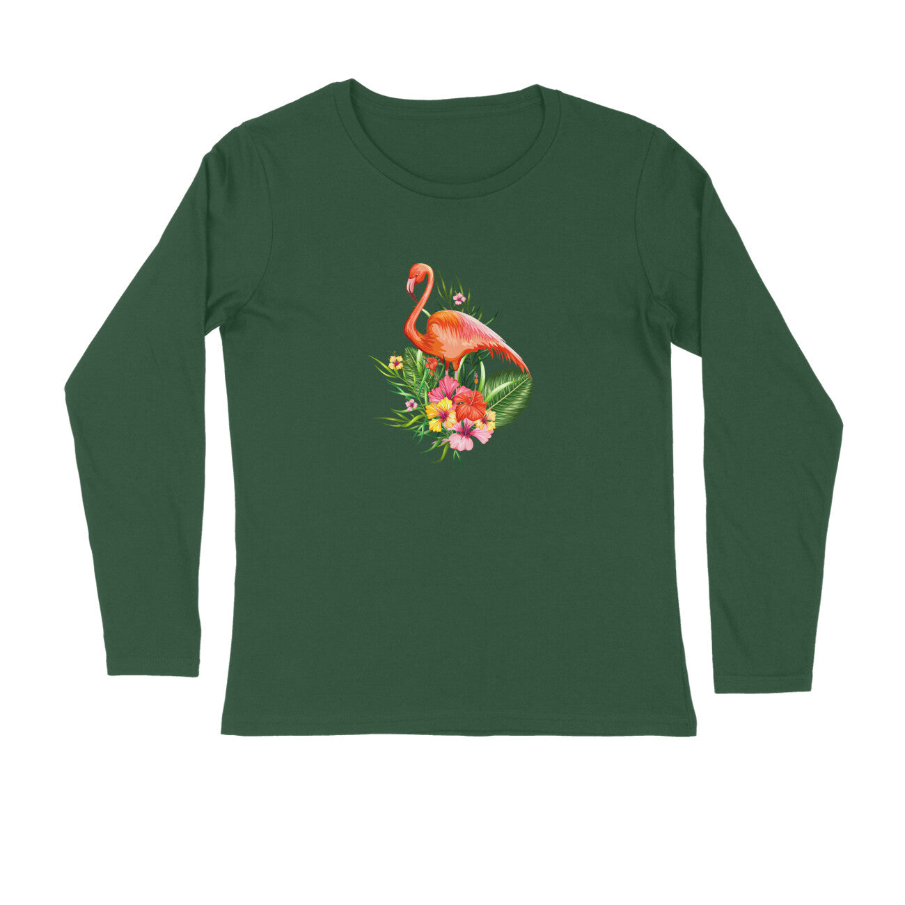 Stepevoli Clothing - Full Sleeves Round Neck (Men) - Fashionable Flamingo (7 Colours)