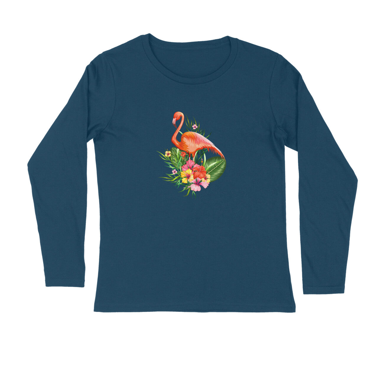 Stepevoli Clothing - Full Sleeves Round Neck (Men) - Fashionable Flamingo (7 Colours)