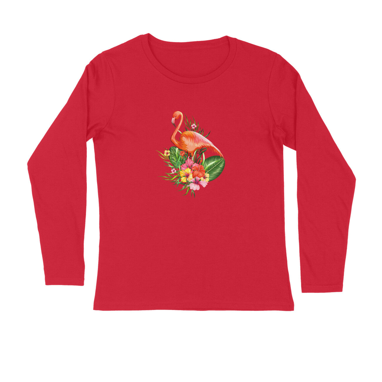 Stepevoli Clothing - Full Sleeves Round Neck (Men) - Fashionable Flamingo (7 Colours)