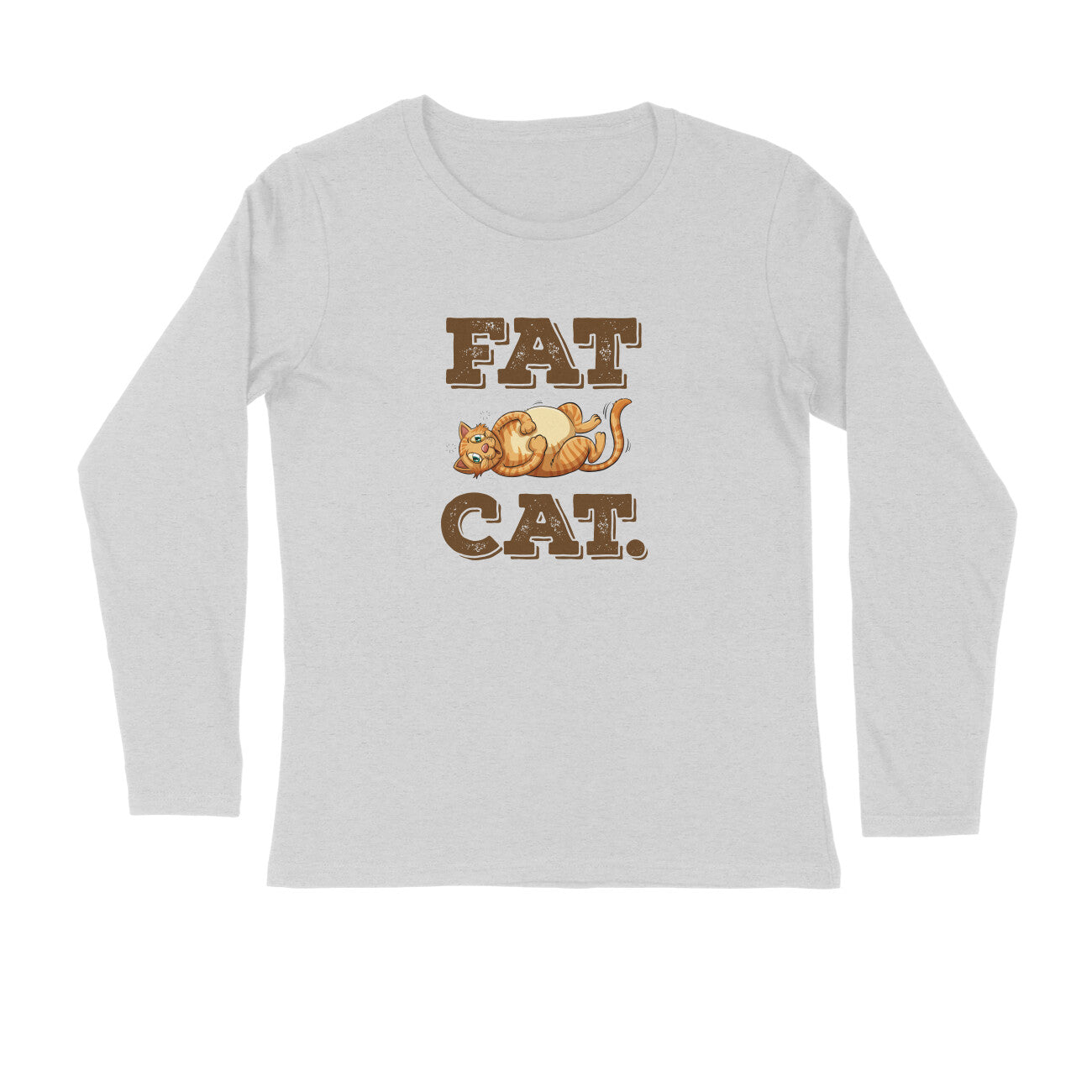 Stepevoli Clothing - Full Sleeves Round Neck (Men) - Fat Cat (2 Colours)
