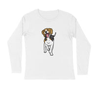 Stepevoli Clothing - Full Sleeves Round Neck (Men) - Fun Loving Beagle (7 Colours)
