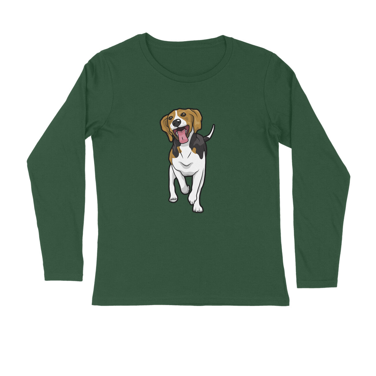 Stepevoli Clothing - Full Sleeves Round Neck (Men) - Fun Loving Beagle (7 Colours)