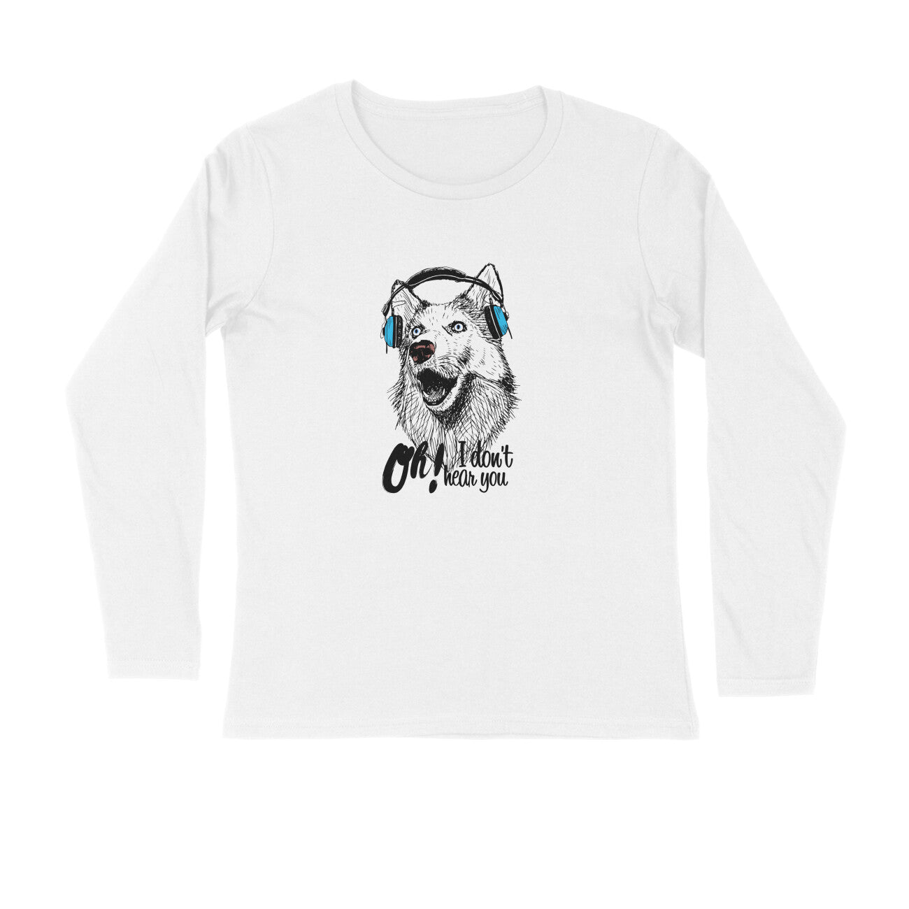 Stepevoli Clothing - Full Sleeves Round Neck (Men) - Howl You Doing? (3 Colours)