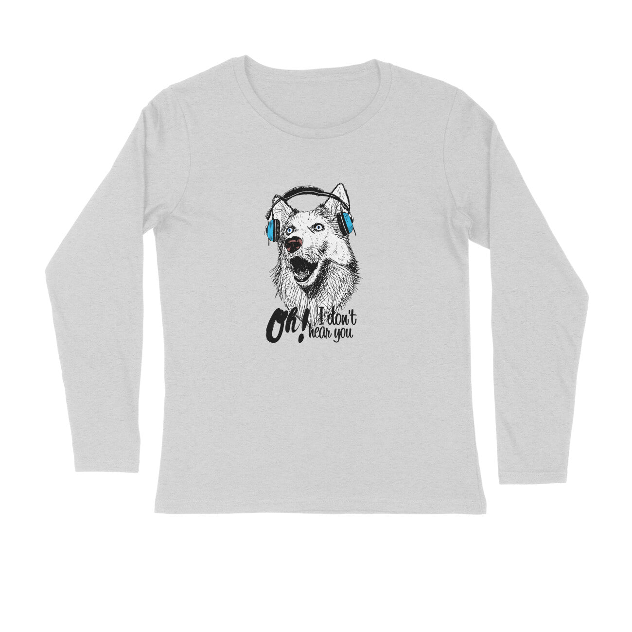 Stepevoli Clothing - Full Sleeves Round Neck (Men) - Howl You Doing? (3 Colours)