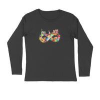 Stepevoli Clothing - Full Sleeves Round Neck (Men) - Infinity Cat Love (7 Colours)