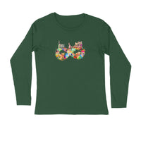 Stepevoli Clothing - Full Sleeves Round Neck (Men) - Infinity Cat Love (7 Colours)