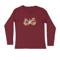 Stepevoli Clothing - Full Sleeves Round Neck (Men) - Infinity Cat Love (7 Colours)