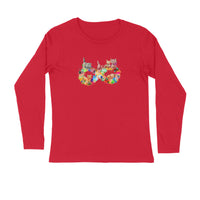Stepevoli Clothing - Full Sleeves Round Neck (Men) - Infinity Cat Love (7 Colours)