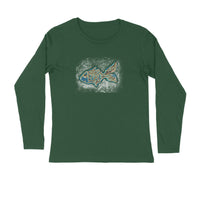 Stepevoli Clothing - Full Sleeves Round Neck (Men) - Little Tamasaba Goldfish (7 Colours)