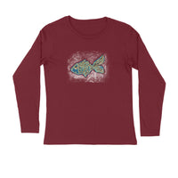 Stepevoli Clothing - Full Sleeves Round Neck (Men) - Little Tamasaba Goldfish (7 Colours)