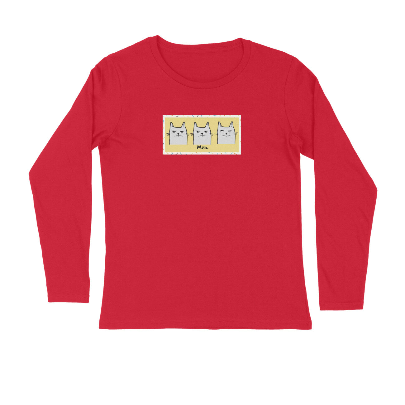 Stepevoli Clothing - Full Sleeves Round Neck (Men) - Meh Mondays (7 Colours)