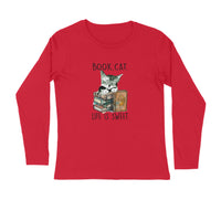 Stepevoli Clothing - Full Sleeves Round Neck (Men) - Nerdy Kitty (3 Colours)