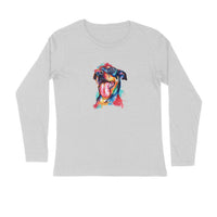 Stepevoli Clothing - Full Sleeves Round Neck (Men) - Pawfectly Bright Hound (6 Colours)