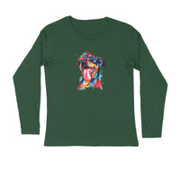 Stepevoli Clothing - Full Sleeves Round Neck (Men) - Pawfectly Bright Hound (6 Colours)