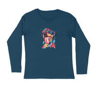 Stepevoli Clothing - Full Sleeves Round Neck (Men) - Pawfectly Bright Hound (6 Colours)