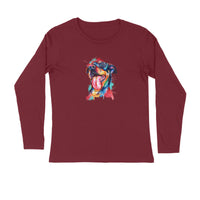 Stepevoli Clothing - Full Sleeves Round Neck (Men) - Pawfectly Bright Hound (6 Colours)